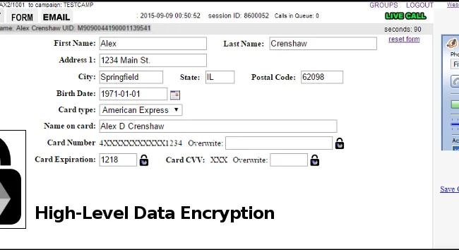 High-Level Data Encryption