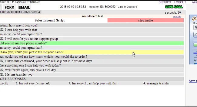 Agent Audio Soundboards