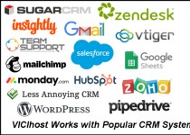 VICIhost works with popular CRM systems